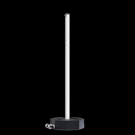 Plasticade , Plastic White and Black, Matte, 72 in L, 18.5 in D UV800RB60WHL-72PK